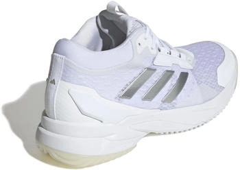 Adidas CrazyFlight 6 Mid weiss silber – Mesh und Synthetik schaffen atmungsaktive Stabilität