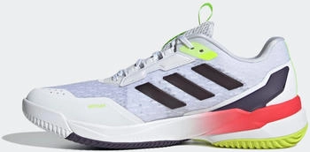 Adidas Crazyflight 6 Indoor Schuh cloud wei&szlig; aurora metallic semi lucid rot