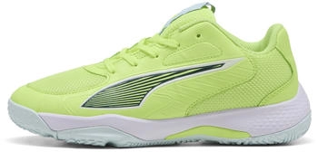 Puma Accelerate 4 Handballschuhe weiß silber
