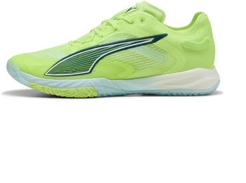 Puma Accelerate NITRO SQD 4 Handballschuhe fizzy light green terrain white