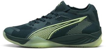 Puma Eliminate NITRO SQD 4 Handballschuhe green fizzy light wei&szlig;
