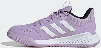 Adidas Court Flight Damen lila wei&szlig;