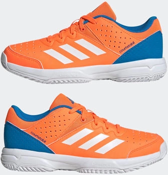 Adidas Court Stabil Schuh orange cloud white