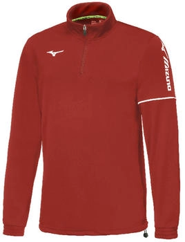 Mizuno Sendai Train R Neck Sweatshirt rot