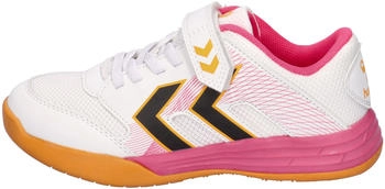 Hummel Multiplay Stable VC Indoor Shoes with Velcro Fastening fandango pink