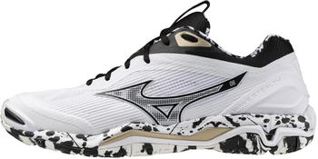 Mizuno Wave Stealth 6 weiß/schwarz/gold