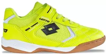 Lotto Indoor Shoe with Non-Marking Sole fr.gelb/schwarz