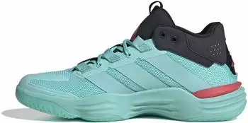 Adidas Courtstabil flash aqua/semi lucid red