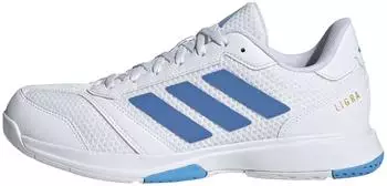 Adidas Ligra 8 Indoor cloud white/ray blue/lucid aquamarine