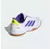 Adidas Ligra Indoor Kids cloud white/solar purple/solar lemon