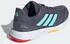 Adidas Ligra Indoor Kids aurora onix/flash aqua/semi lucid red