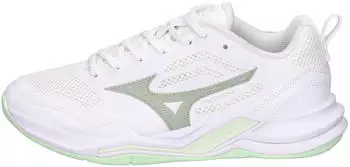 Mizuno Wave Stealth Pro Indoor Shoes (X1GA2680) white/aqua gray