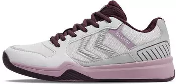 Hummel All Court Indoor Sports Shoes grau/aubergine/lavendel/wei&szlig;