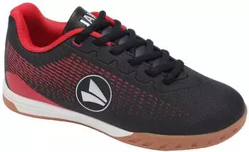 JAKO Fun ID Sports Shoes Kids schwarz/anthrazit/rot