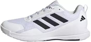 Adidas Novaflight 2 Indoor Shoe with Textile Upper Waterproof weiß/schwarz