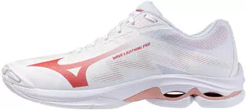 Mizuno Wave Lightning Pro Women (V1GC2660) white/rose elegance/lava falls