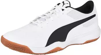 Puma TENAZ Hallenschuh mit IMEVA-D&auml;mpfung puma wei&szlig;/puma schwarz