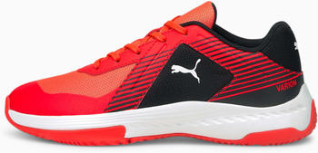 Puma Varion Jugend Hallensportschuhe red blast/puma white/puma black