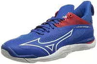 Mizuno X1GA2150_24, Mizuno Wave Mirage 4 Handballschuhe, blau, Gr&ouml;&szlig;e 44