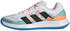 cloud white/core black/pulse blue