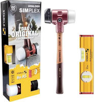 HALDER Aktionsbox f&uuml;r Pflasterarbeiten SIMPLEX Schonhammer &Oslash; 60 mm + STABILA