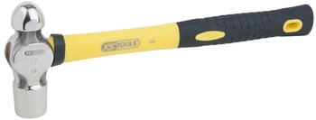 KS Tools Edelstahl Schlosserhammer mit Fiberglasstiel 680g - 964.2104