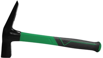 Fortis Maurerhammer Rheinische Form 600g Stahlrohr 2K