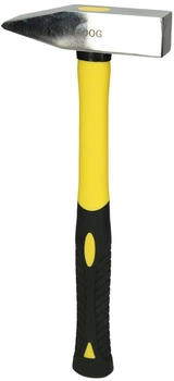 KS Tools Edelstahl Schlosserhammer mit Fiberglasstiel 2000g - 964.2044