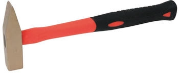 KS Tools BRONZEplus Schlosserhammer 300 g mit Fiberglasstiel - 963.2019