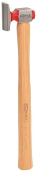 KS Tools Karosserie-Standard-Hammer stark gewölbt 30 x 45 mm - 140.2319