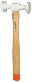KS Tools Aluminium-Karosserie-Standard-Hammer gewölbter Kopf rund/eckig - 700.1491