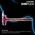 Halder Simplex Schonhammer Baumdiagnose Gummi/Weichmetall-Hackeinsatz Ø30mm (3029.039)