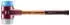 Halder SIMPLEX-Schonhammer Tempergussgehäuse Holzstiel Ø80mm TPE-mid/TPE-soft (3013.080)