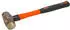 Bahco Vorschlaghammer Kupferberyllium-Kopf Fiberglas-Griff funkenfrei 1kg (IRNSB502-1000-FB)