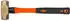 Bahco Vorschlaghammer Kupferberyllium-Kopf Fiberglas-Griff funkenfrei 1kg (IRNSB502-1000-FB)