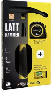 Picard Latthammer DIN 7239 600g mit Magnet (0070080-001)