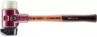 Halder Schonhammer SIMPLEX 60mm Gummi / Nylon m. Standf. Stahlgussgeh.