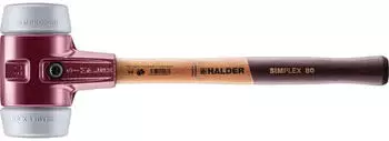 Halder SIMPLEX-Schonhammer TPE-mid Tempergussgeh&auml;use &Oslash;80mm (3003.080)