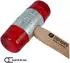 Dönges Kunststoffhammer rückschlagfrei Ø40mm, Eschenstiel, rot (23-137040-0)