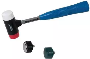 Silverline Tools 4-in-1 Mehrkopf-Hammer 37mm Schlagfl&auml;che (633905)