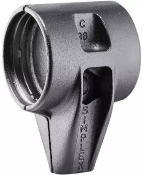 Halder SIMPLEX-Schonhammer Geh&auml;use, verst&auml;rkter Stahlguss, &Oslash; 80mm (3711.080)