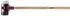 Halder SIMPLEX-Vorschlaghammer Gummikomposition/Superplastik Temperguss Hickorystiel 60mm (3027.061)