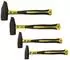 VaGo Schlosserhammer-Set Fiberglasstiel 300/500/800/1000g, 4-tlg. (233-903/905/908/910)