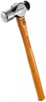 Facom Schlosserhammer mit Kugelbahn 280g Hickory-Stiel (202H.1/2)