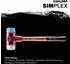 Halder SIMPLEX-Schonhammer TPE-soft/Nylon Holzstiel Ø30mm (3018030)