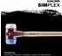 Halder SIMPLEX-Vorschlaghammer TPE-soft/Superplastik, D=80mm (3017.081)