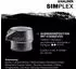 Halder SIMPLEX-Schonhammer Gummikomposition/Plastik, Holzstiel, Ø 60mm (3026.260)
