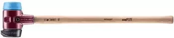 Halder SIMPLEX-Vorschlaghammer Gummikomposition/TPE-soft, Hickorystiel, D=80mm (3012.281)