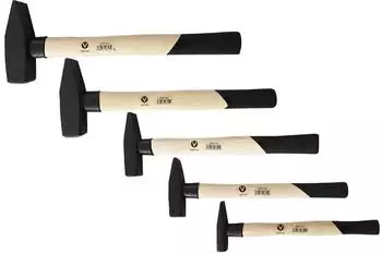 VaGo Schlosserhammer-Set 5-tlg. 100/200/300/800/1000g (233-101/102/103/108/1000)