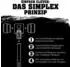 Halder SIMPLEX Schonhammer TPE-soft/TPE-mid, Ø 60mm, extra kurzer Holzstiel (3013.062)